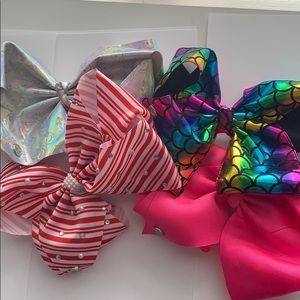 Set of 4 JoJo Siwa bows